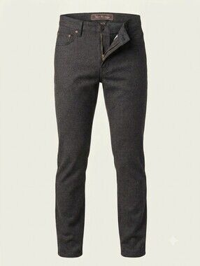 34 Heritage Courage Men Charcoal Grey Mid Rise Straight Leg‎ Jeans 35x32